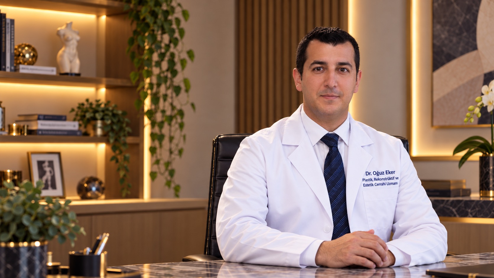 Op. Dr. Oğuz Eker muayenehanesinde